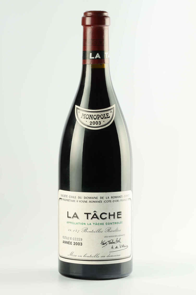 De La Romanee Conti La Tache Grand Cru 2003