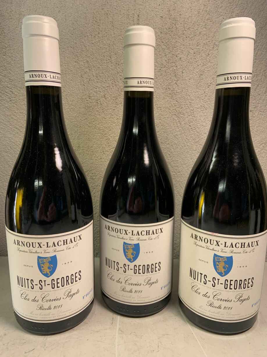 Arnoux-lachaux Nuits St. Georges Clos De Corvees Pagets 2018