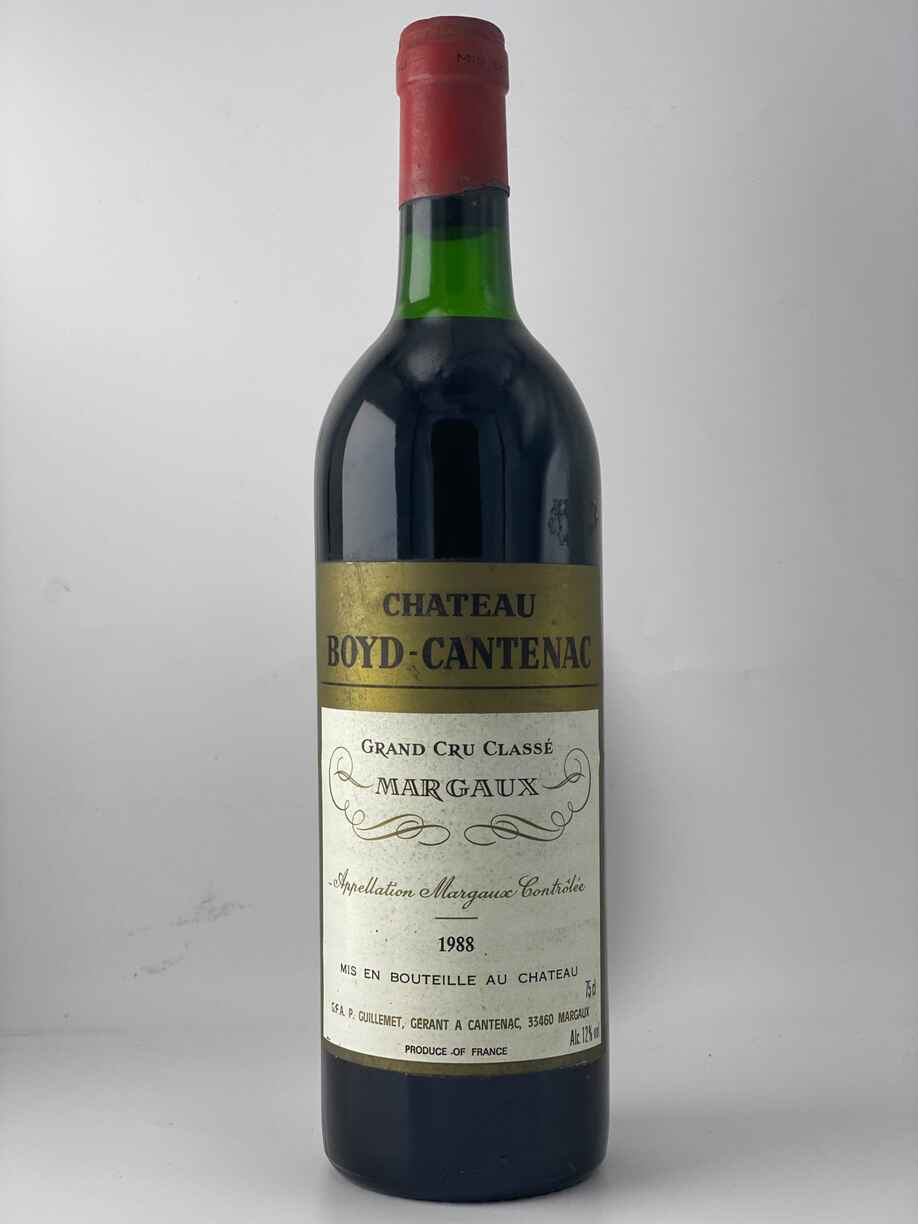 Chateau Boyd Cantenac 1988