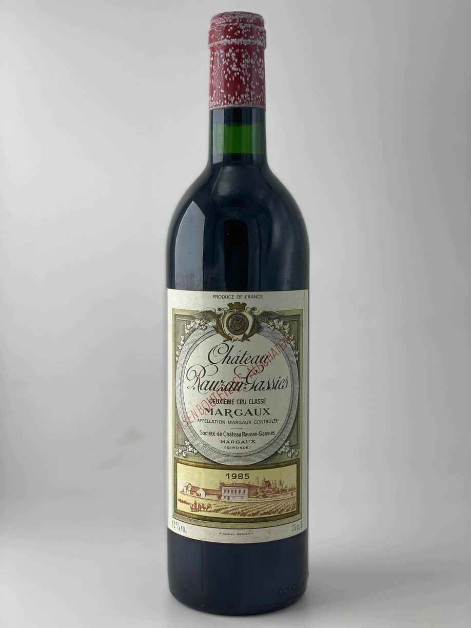 Chateau Rauzan Gassies 1985