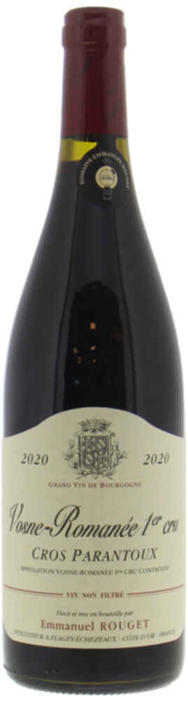 Emmanuel Rouget Vosne Romanee Cros Parantoux 1er Cru 2020