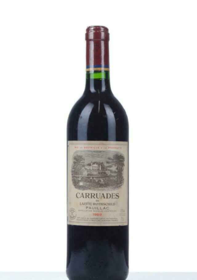 Chateau Lafite Rothschild Carruades De Lafite Rothschild 1989