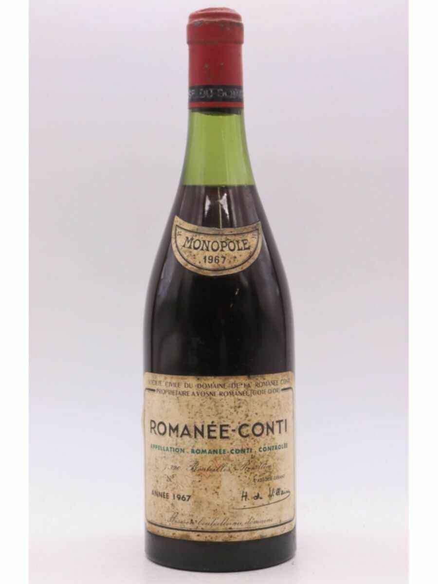 De La Romanee Conti Romanee Conti Grand Cru 1967