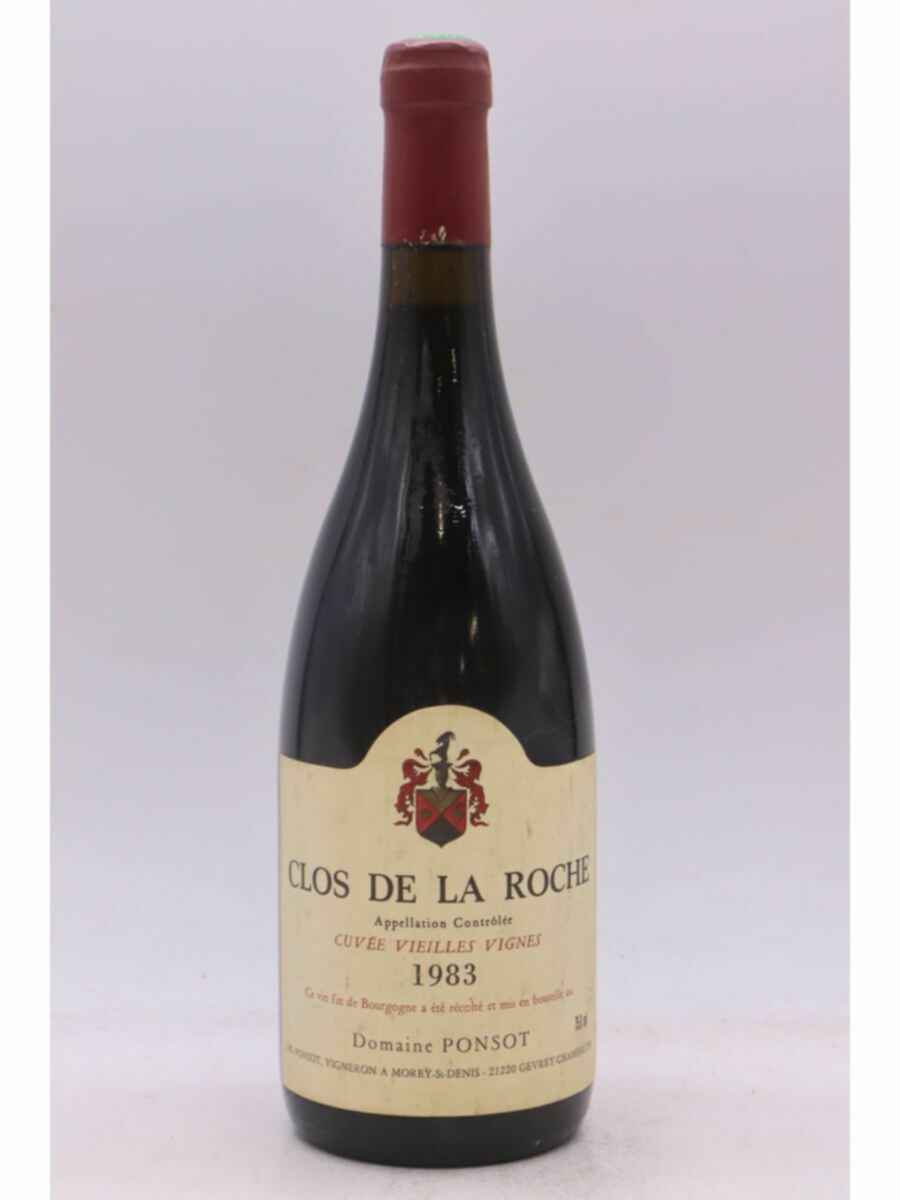 Ponsot Clos De La Roche Vieilles Vignes Grand Cru 1983