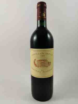 Chateau Margaux Pavillon Rouge 1989