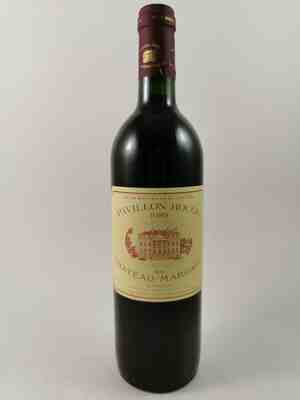 Chateau Margaux Pavillon Rouge 1989