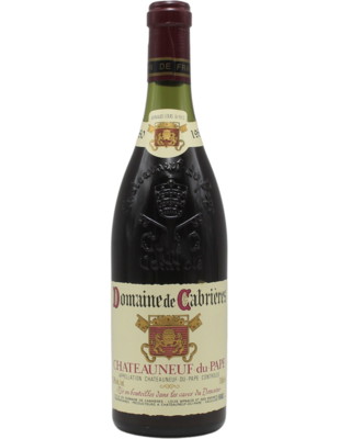 De La Cabriere Chateauneuf-du-pape 1980