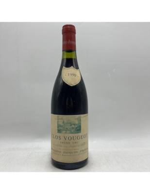 Jacques Prieur Clos De Vougeot Grand Cru 1990