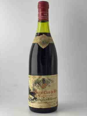 Marquis de Villeranges Chambertin Grand Cru Clos de Beze 1973