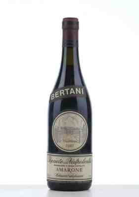 Bertani Amarone Della Valpolicella Classico Superiore Recioto 1985