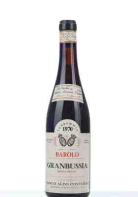 Aldo Conterno Barolo Riserva Speciale Granbussia Bricco Colonnello 1970