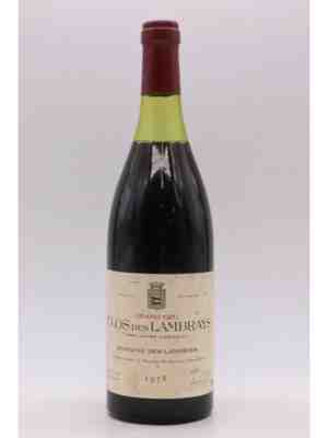 Des Lambrays , Clos Des Lambrays Grand Cru , 1978