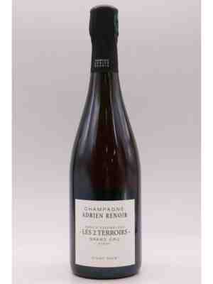 Adrien Renoir , Les 2 Terroirs Grand Cru Extra Brut Rose , N.V.