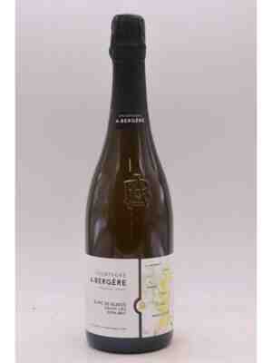 A. Bergere , Grand Cru Blanc De Blancs Extra Brut , N.V.