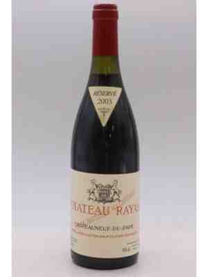 Rayas Chateauneuf Du Pape Reserve 2003